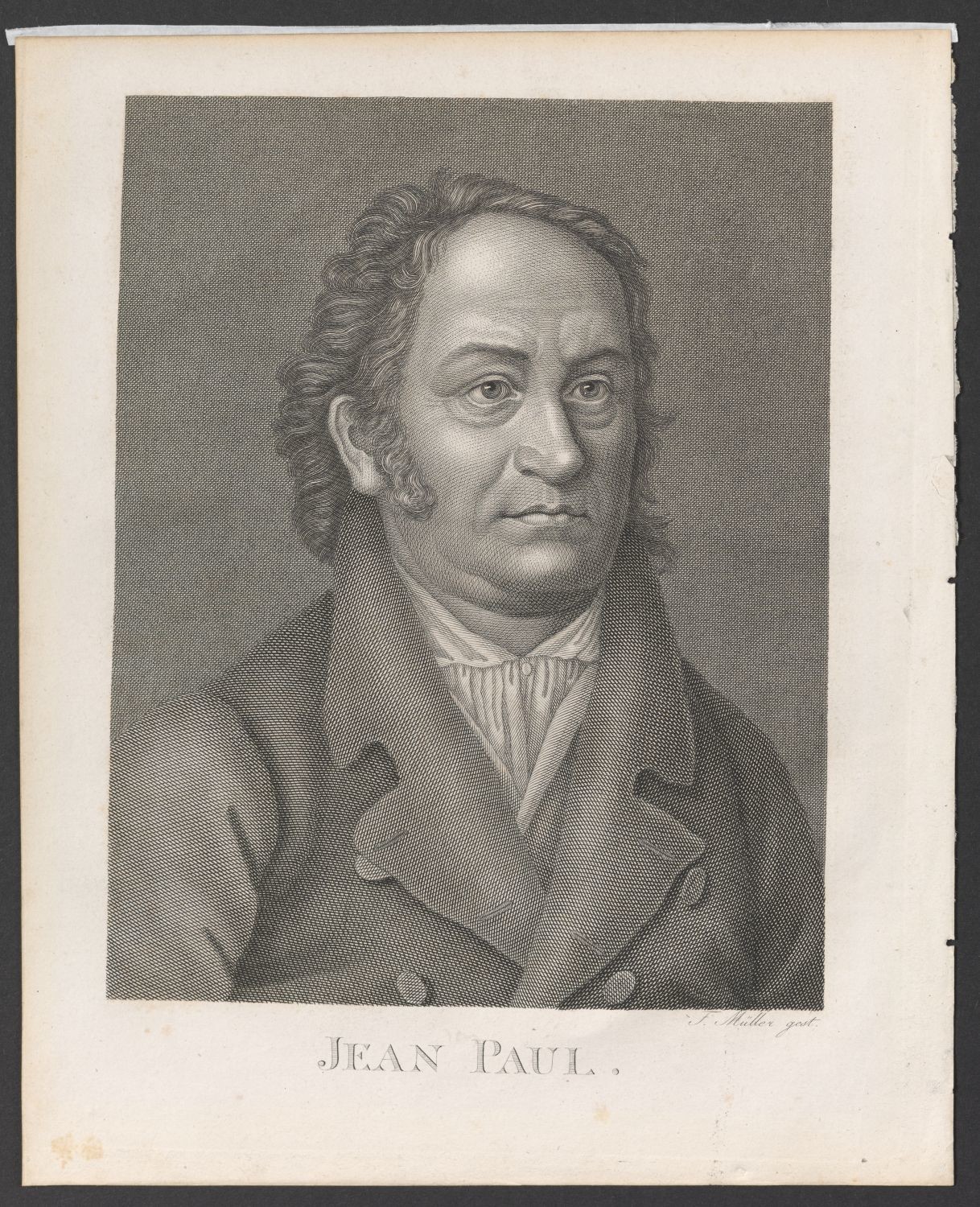 Porträt Jean Paul (1763-1825) (Stiftung Händelhaus, Halle CC BY-NC-SA)
