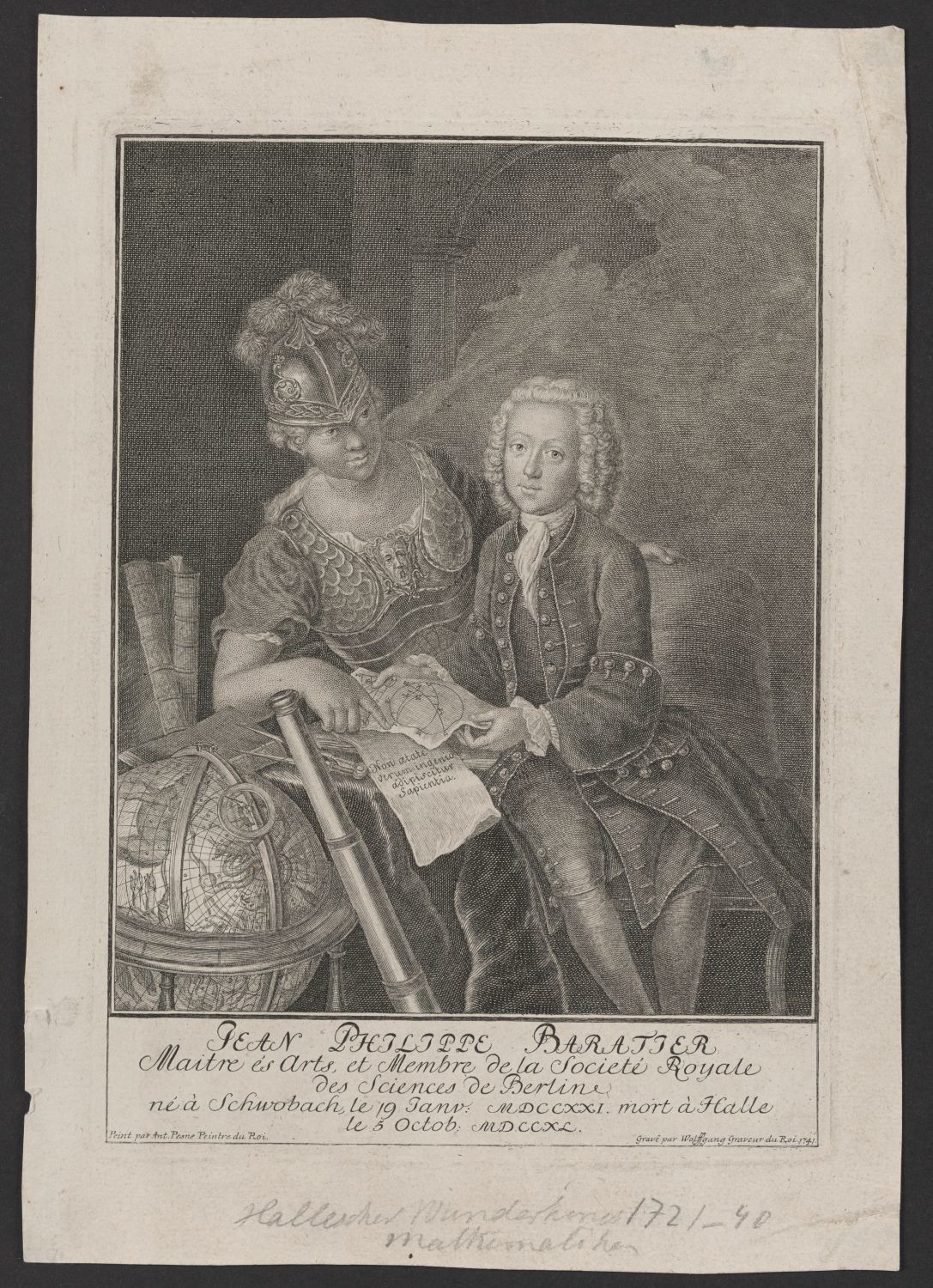 Porträt Jean-Philippe Baratier (1721-1740) (Stiftung Händelhaus, Halle CC BY-NC-SA)