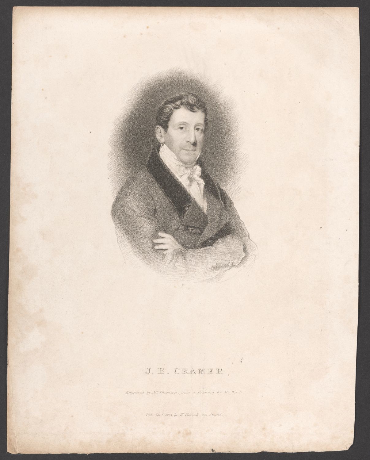 Porträt Johann Baptist Cramer (1771-1858) (Stiftung Händelhaus, Halle CC BY-NC-SA)