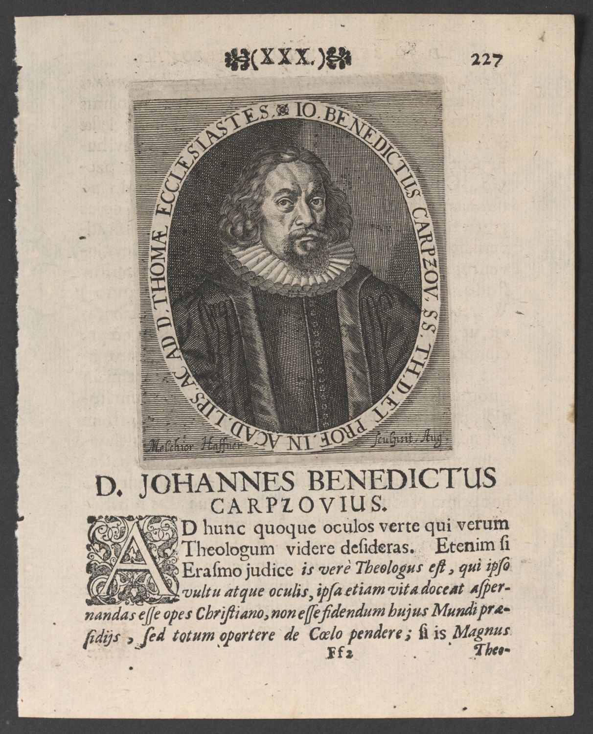 Porträt Johann Benedikt Carpzov (1607-1657) (Stiftung Händelhaus, Halle CC BY-NC-SA)