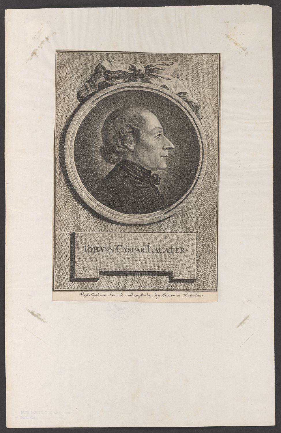 Porträt Johann Caspar Lavater (1741-1808) (Stiftung Händelhaus, Halle CC BY-NC-SA)