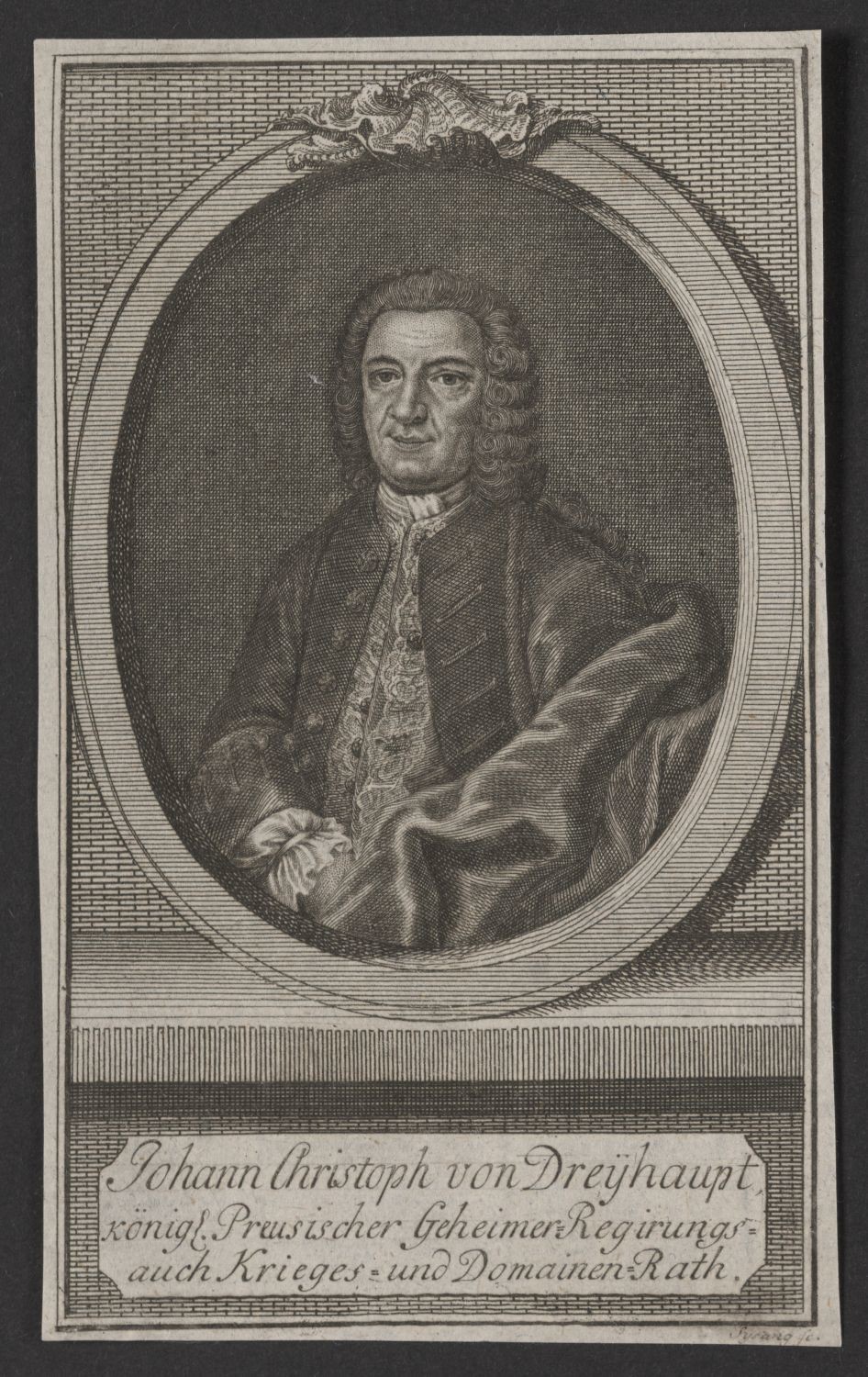 Porträt Johann Christoph von Dreyhaupt (1699-1768) (Stiftung Händelhaus, Halle CC BY-NC-SA)