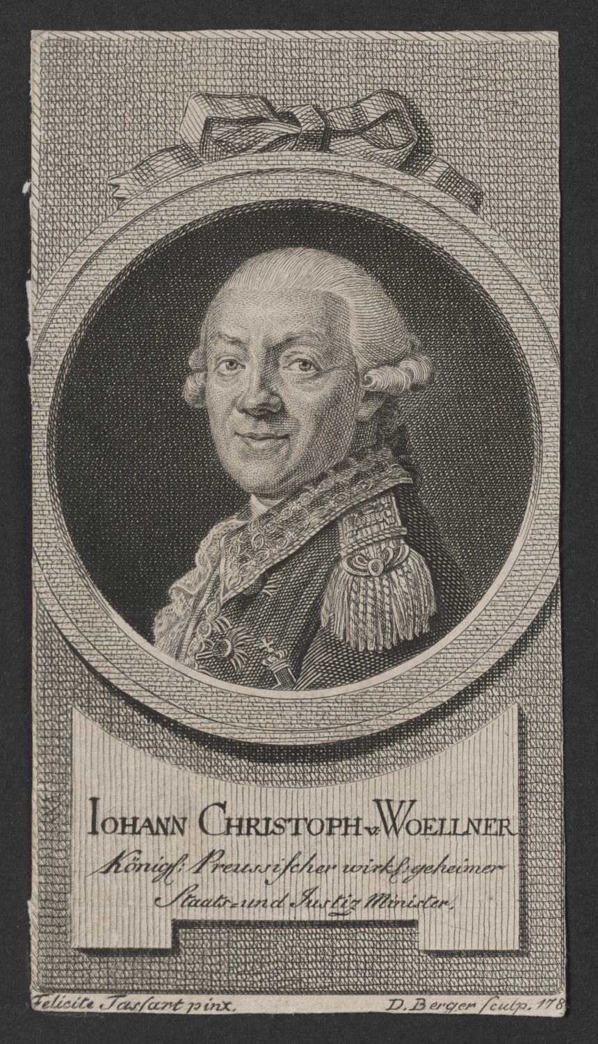 Porträt Johann Christoph von Woellner (1732-1800) (Stiftung Händelhaus, Halle CC BY-NC-SA)