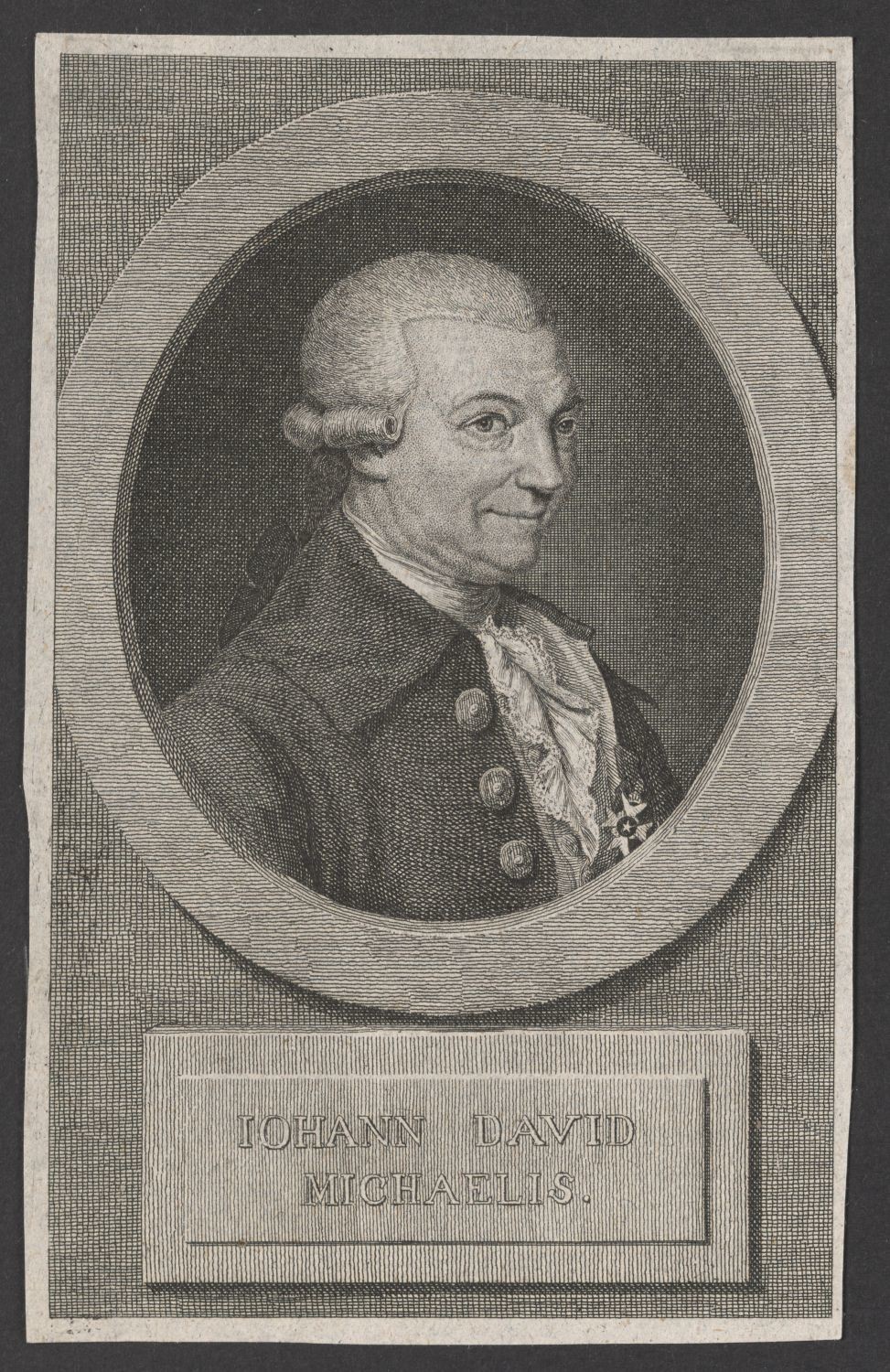 Porträt Johann David Michaelis (1717-1791) (Stiftung Händelhaus, Halle CC BY-NC-SA)