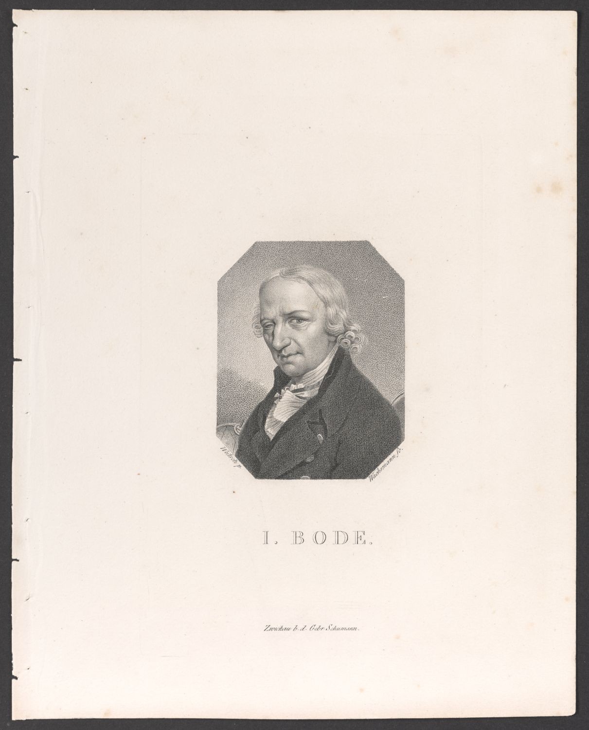 Porträt Johann Elert Bode (1747-1826) (Stiftung Händelhaus, Halle CC BY-NC-SA)