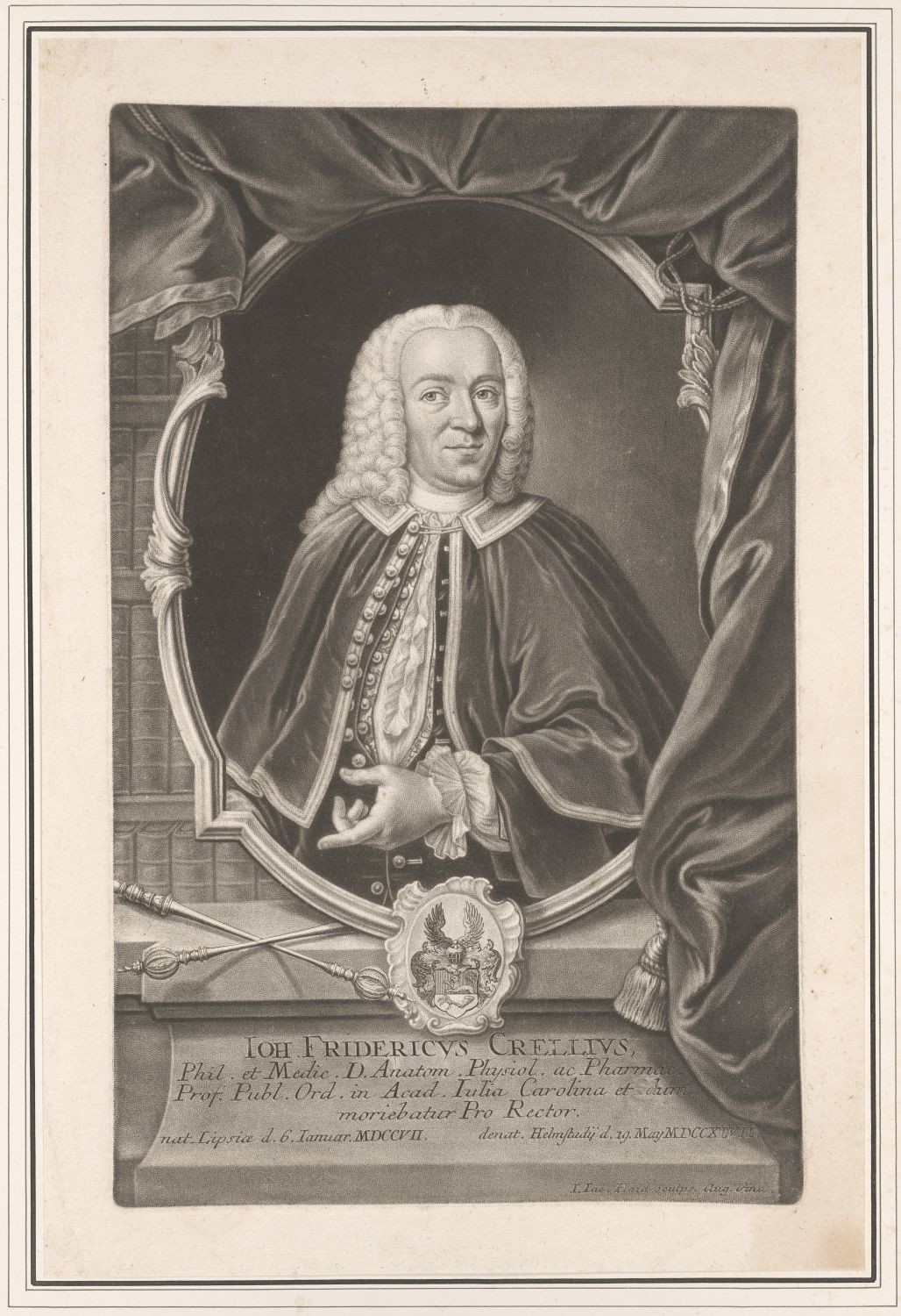 Porträt Johann Friedrich Crell (1707-1747) (Stiftung Händelhaus, Halle CC BY-NC-SA)