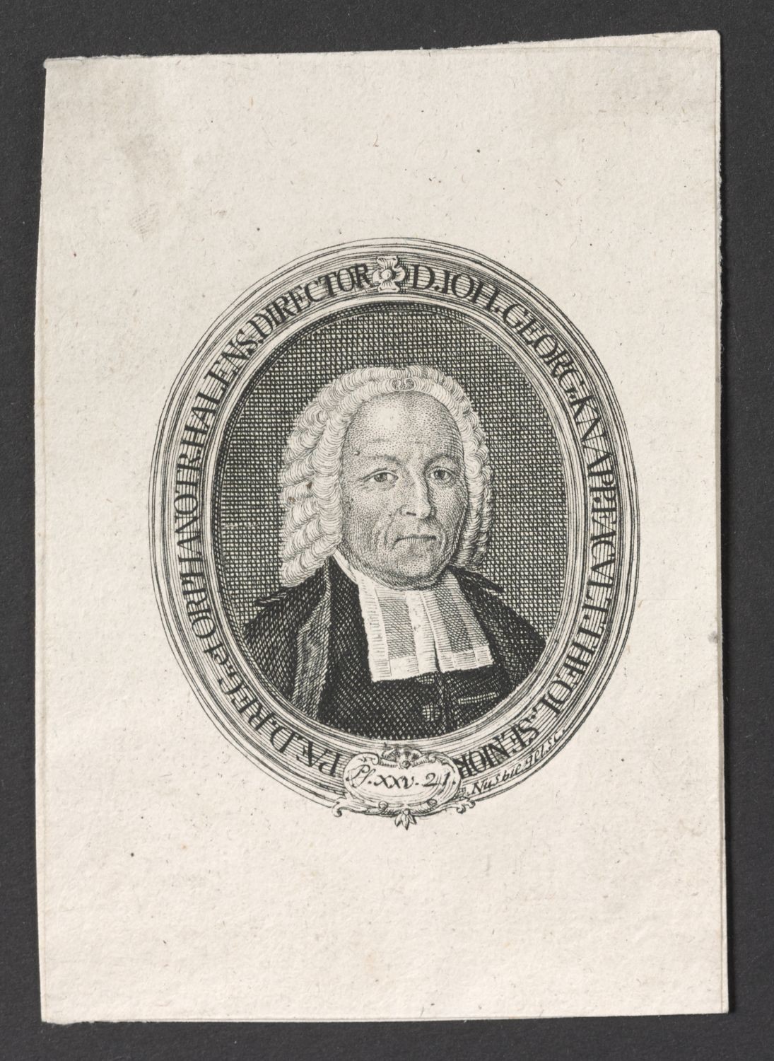Porträt Johann Georg Knapp (1705-1771) (Stiftung Händelhaus, Halle CC BY-NC-SA)