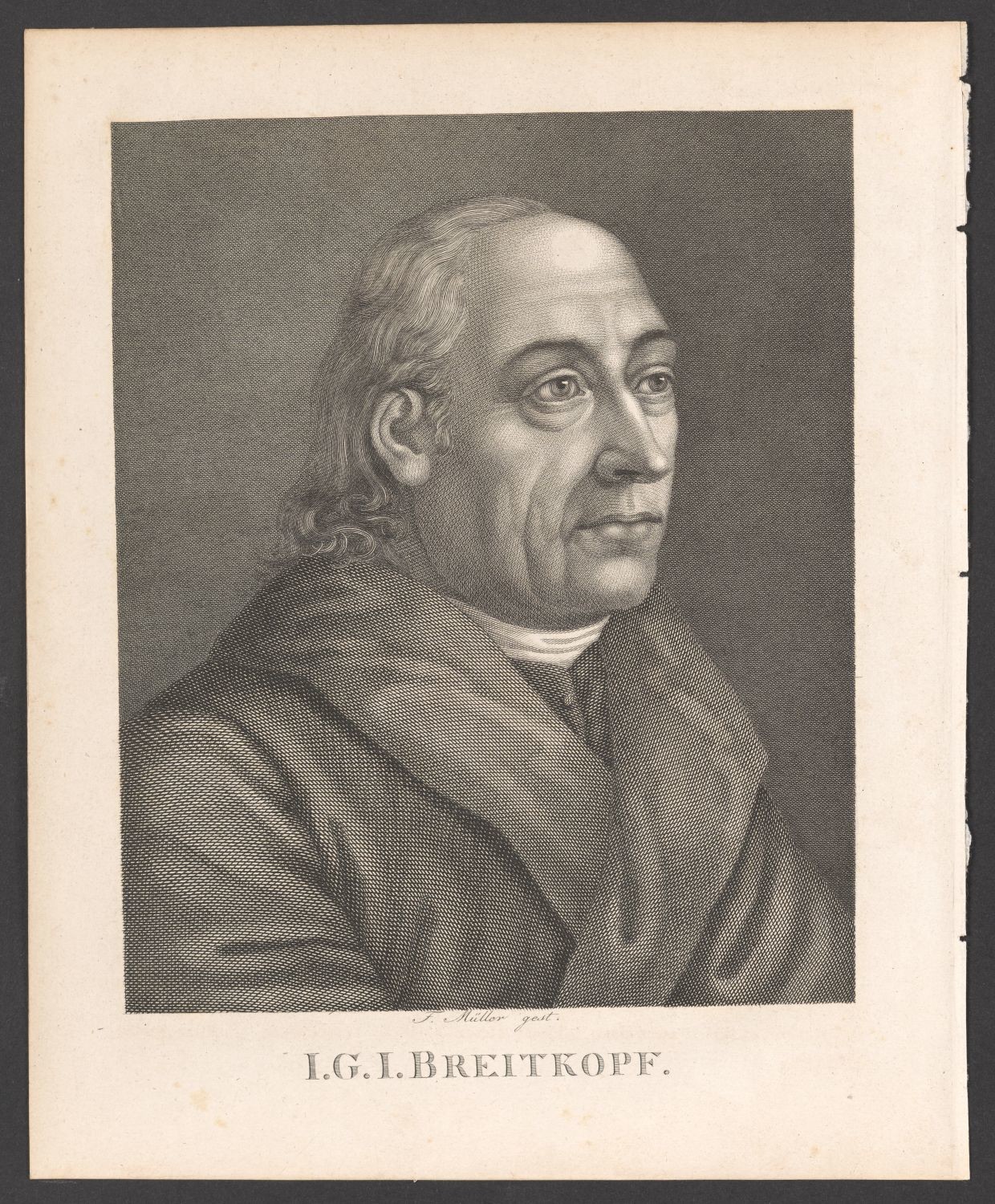 Porträt Johann Gottlob Immanuel Breitkopf (1719-1749) (Stiftung Händelhaus, Halle CC BY-NC-SA)