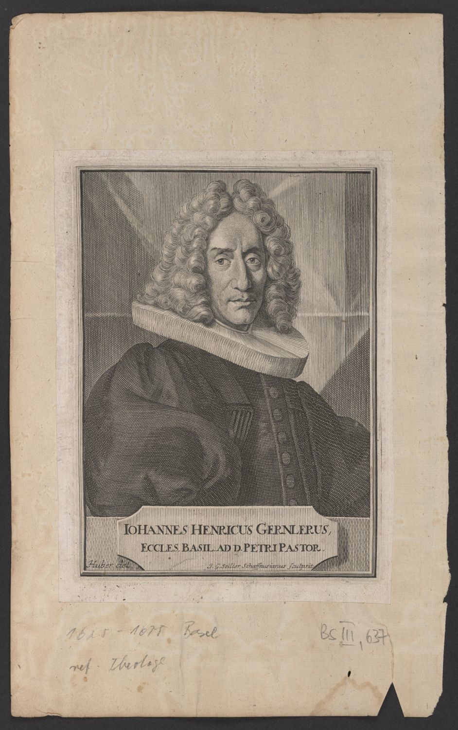 Porträt Johann Heinrich Gernler (1664-1747) (Stiftung Händelhaus, Halle CC BY-NC-SA)