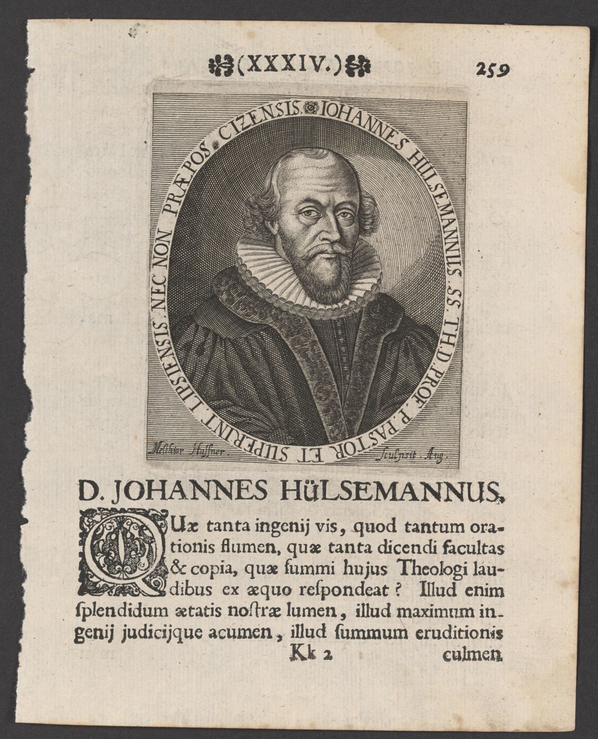 Porträt Johann Hülsemann (1602-1661) (Stiftung Händelhaus, Halle CC BY-NC-SA)