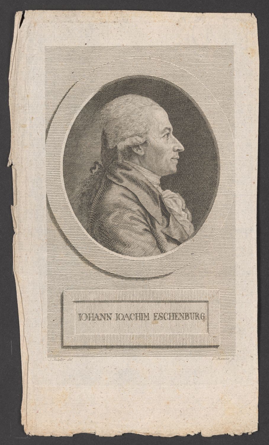 Porträt Johann Joachim Eschenburg (1743-1820) (Stiftung Händelhaus, Halle CC BY-NC-SA)
