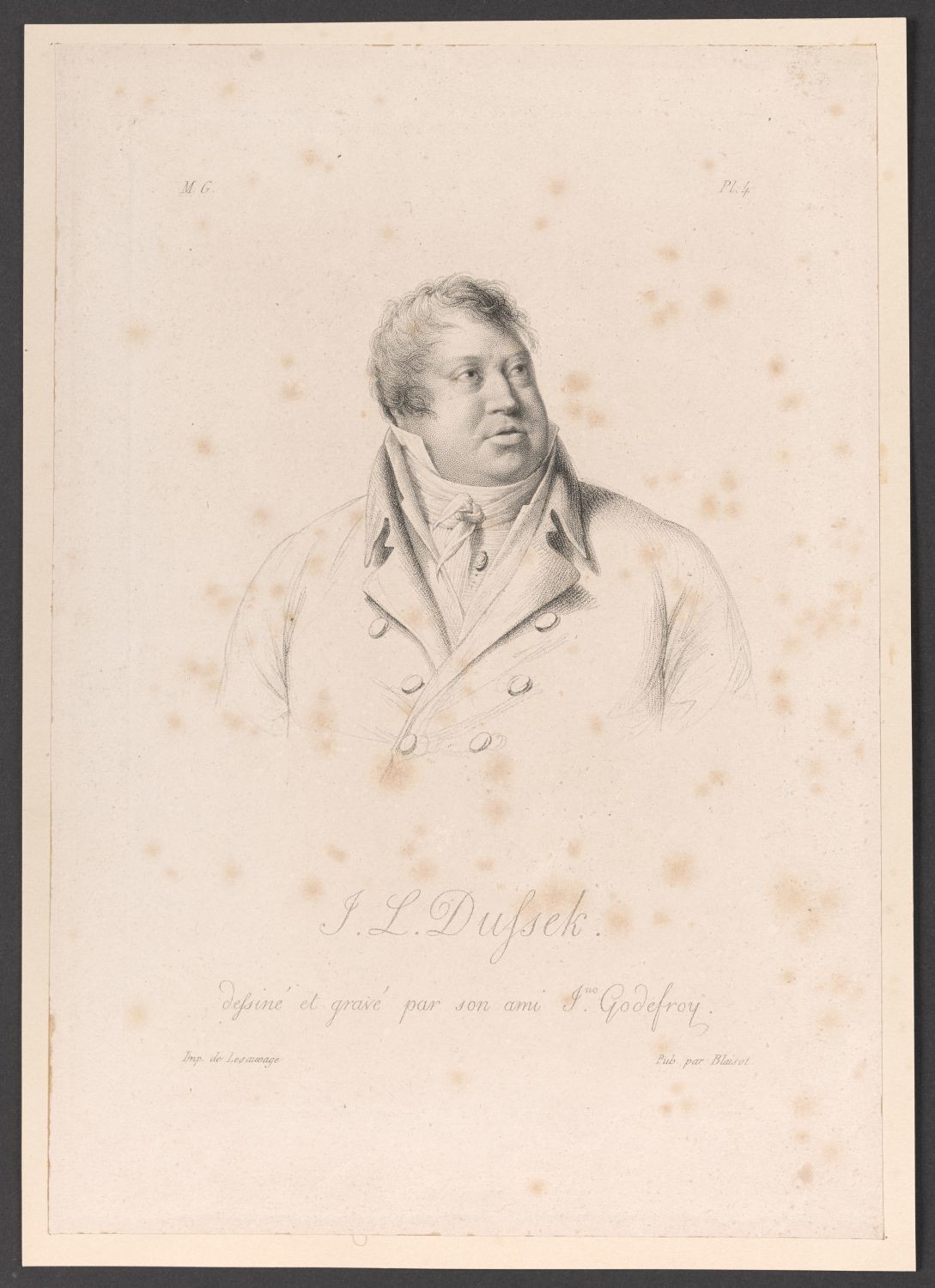 Porträt Johann Ladislaus Dussek (1760-1812) (Stiftung Händelhaus, Halle CC BY-NC-SA)