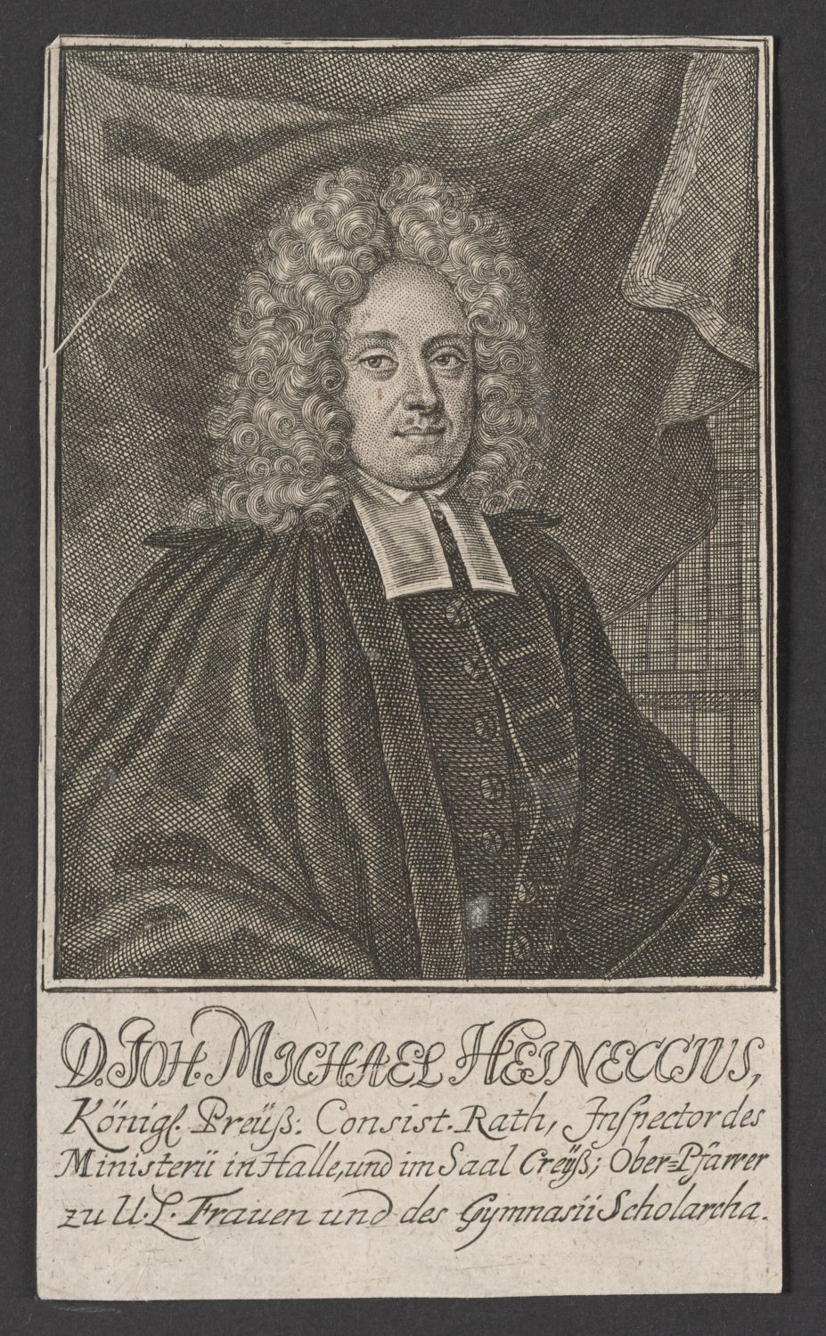 Porträt Johann Michael Heineccius (1674-1722) (Stiftung Händelhaus, Halle CC BY-NC-SA)