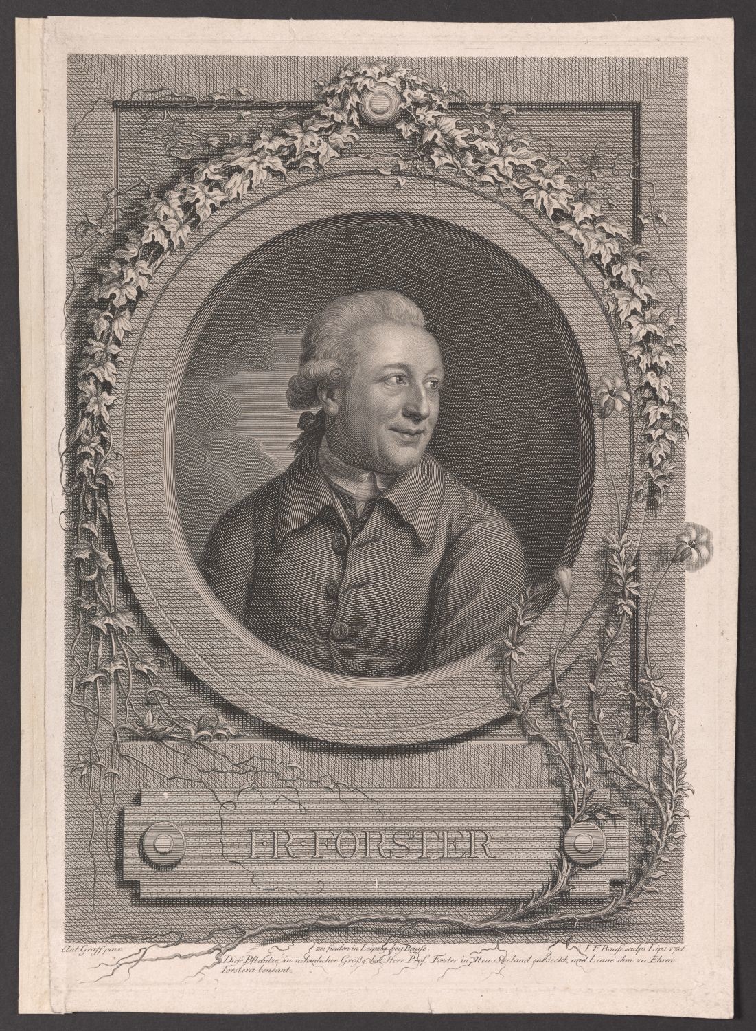 Porträt Johann Reinhold Forster (1729-1798) (Stiftung Händelhaus, Halle CC BY-NC-SA)