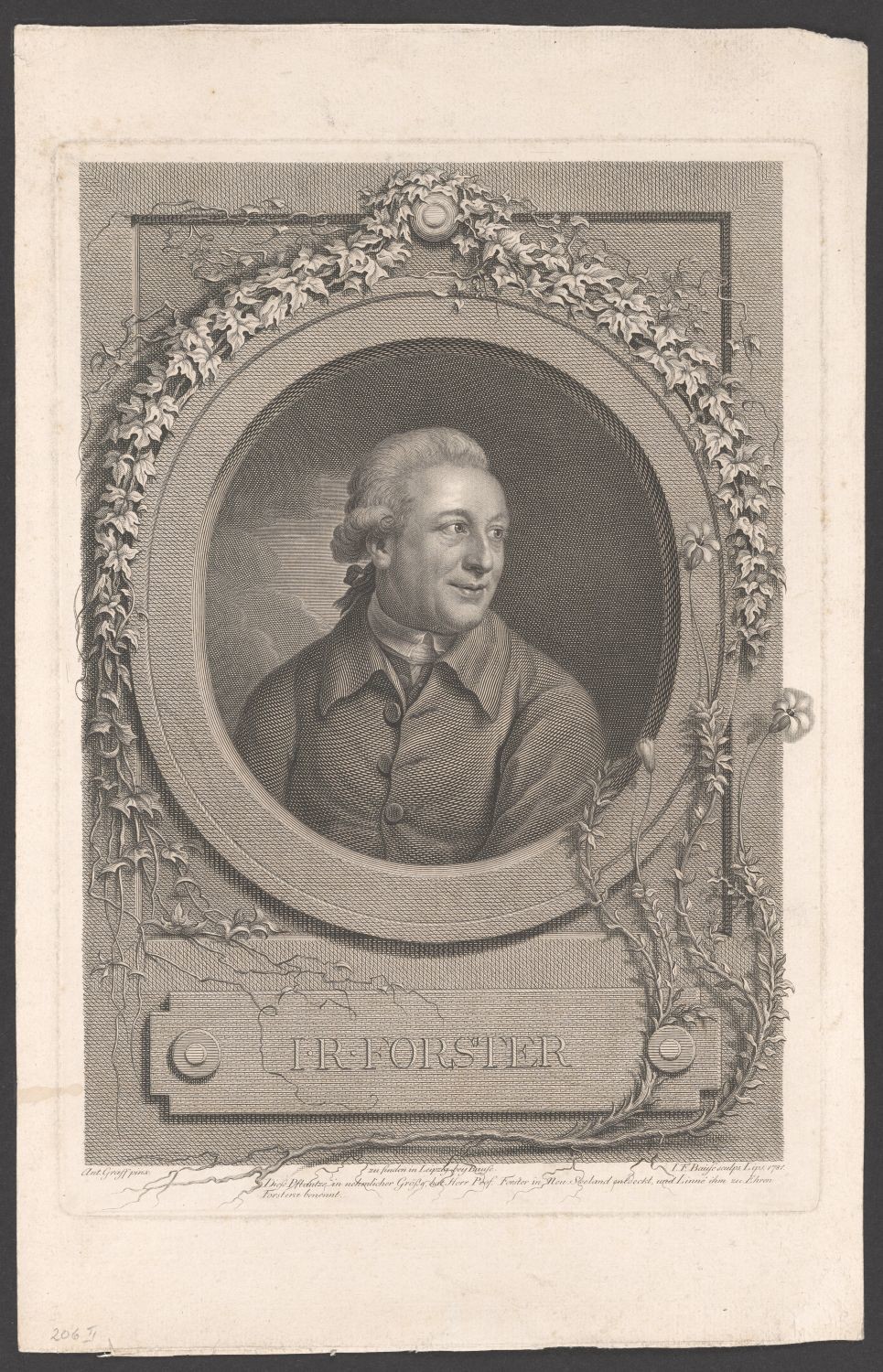 Porträt Johann Reinhold Forster (1729-1798) (Stiftung Händelhaus, Halle CC BY-NC-SA)