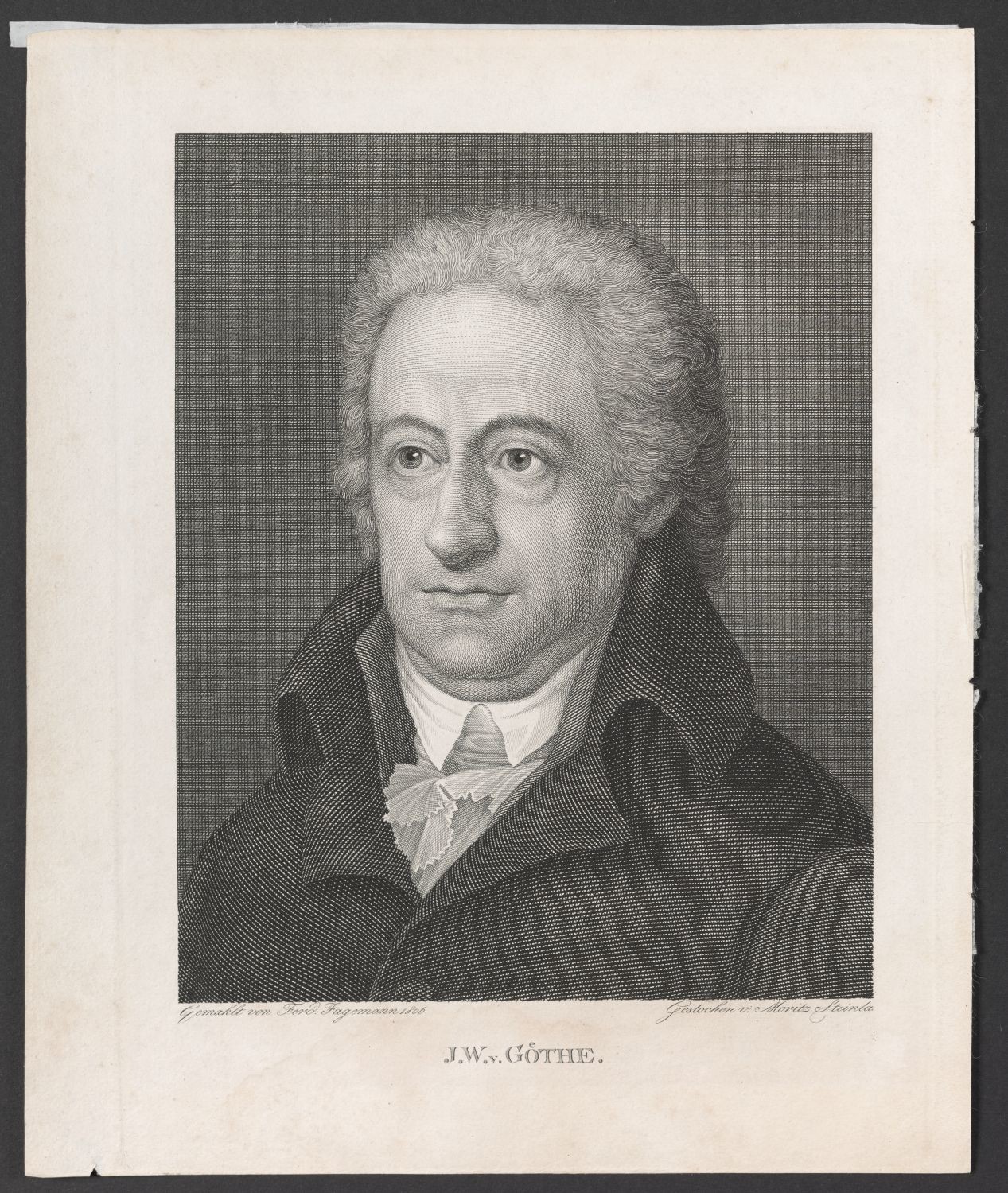 Porträt Johann Wolfgang von Goethe (1749-1832) (Stiftung Händelhaus, Halle CC BY-NC-SA)