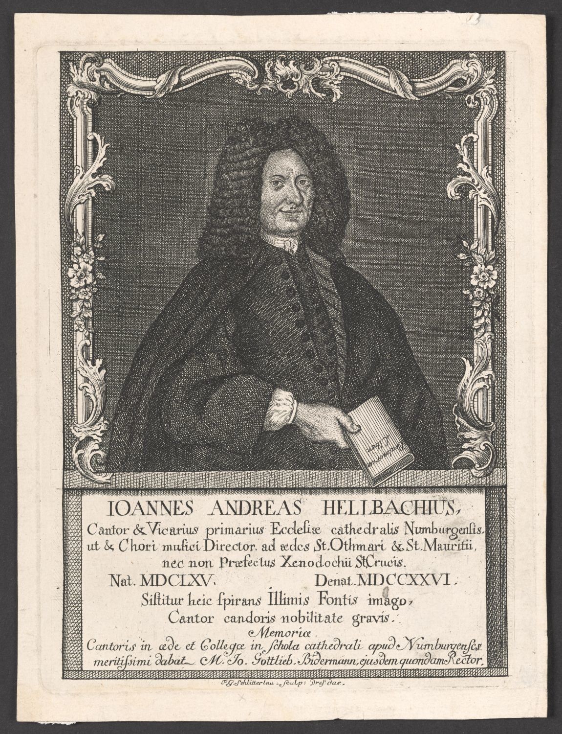 Porträt Johannes Andreas Hellbach (1665-1726) (Stiftung Händelhaus, Halle CC BY-NC-SA)