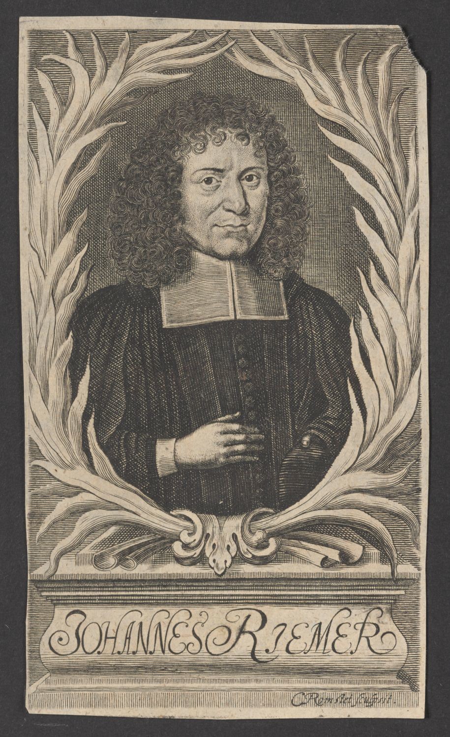 Porträt Johannes Riemer (1648-1714) (Stiftung Händelhaus, Halle CC BY-NC-SA)