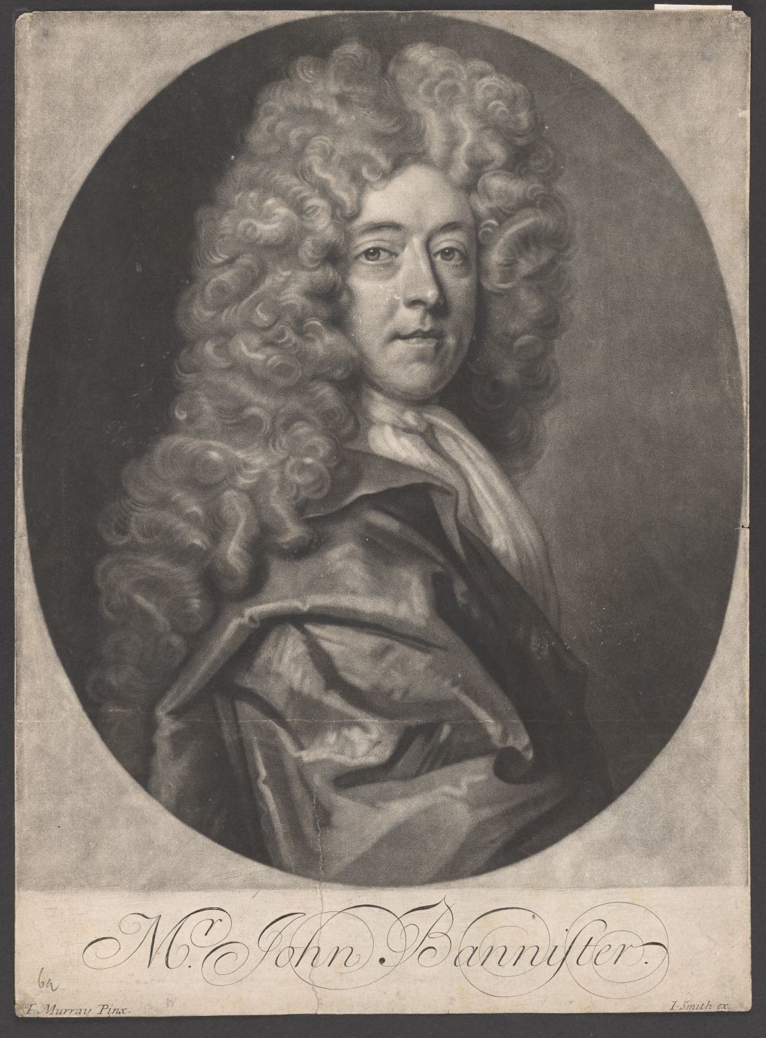 Porträt John Bannister (um 1693-1735) (Stiftung Händelhaus, Halle CC BY-NC-SA)