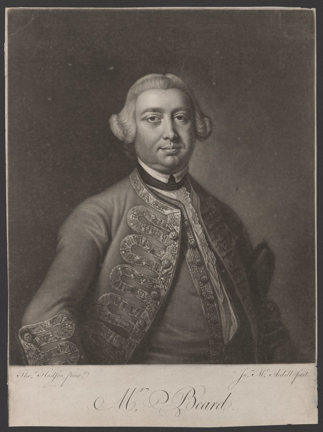 Porträt John Beard (ca. 1717-1791) (Stiftung Händelhaus, Halle CC BY-NC-SA)