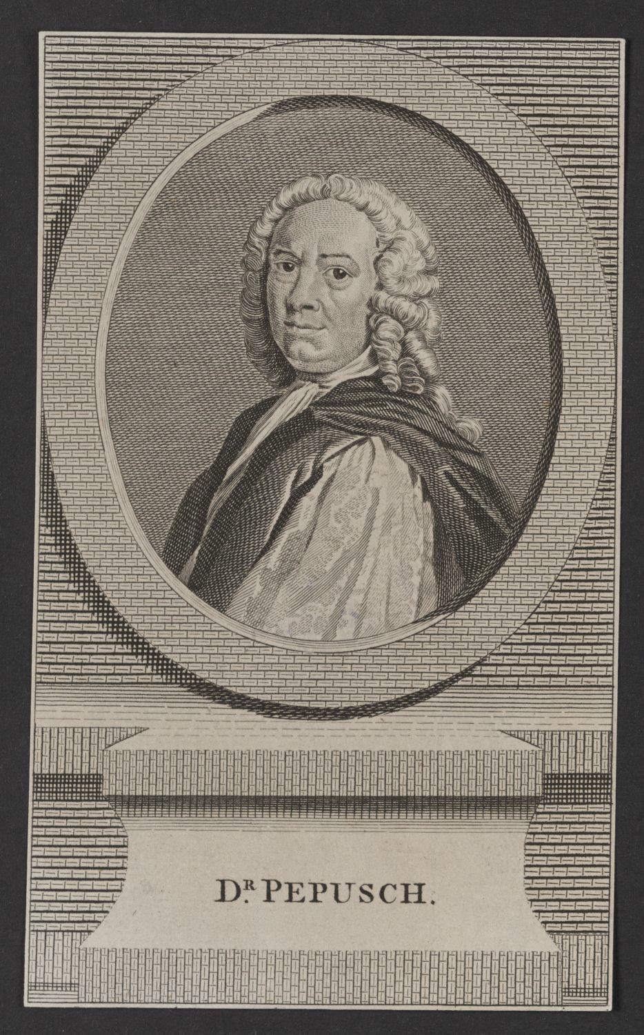 Porträt John Christoph Pepusch (1667-1752) (Stiftung Händelhaus, Halle CC BY-NC-SA)