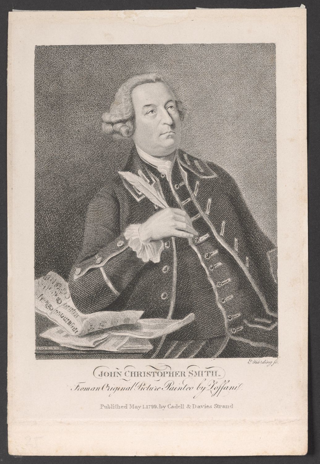 Porträt John Christopher Smith d.J. (1712-1795) (Stiftung Händelhaus, Halle CC BY-NC-SA)