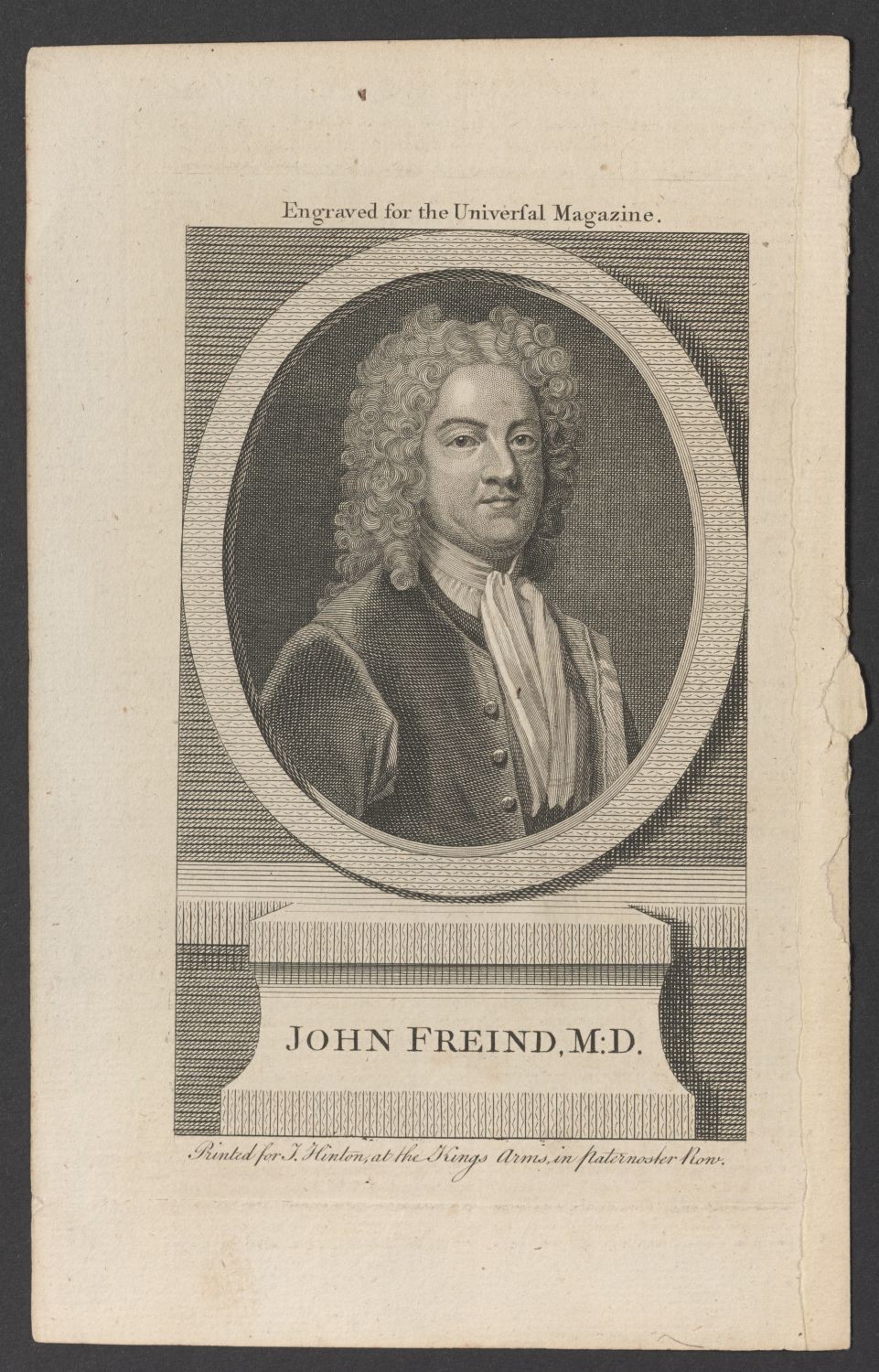 Porträt John Freind (1675-1728) (Stiftung Händelhaus, Halle CC BY-NC-SA)