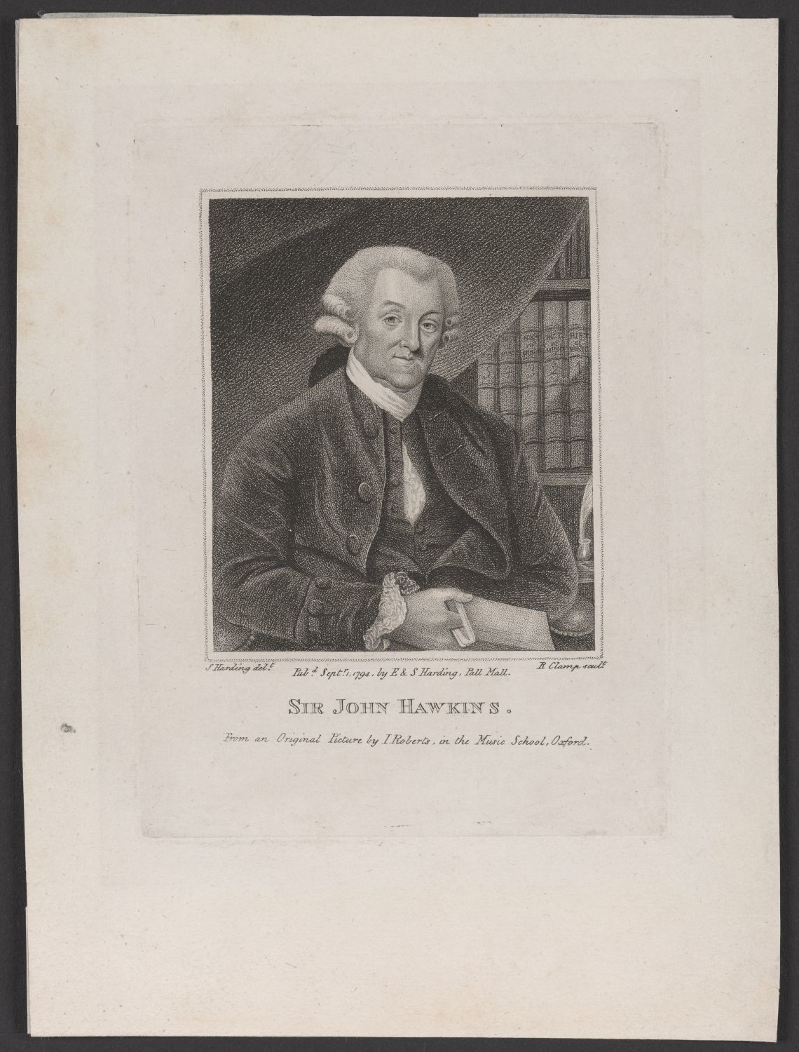 Porträt John Hawkins (1719-1789) (Stiftung Händelhaus, Halle CC BY-NC-SA)