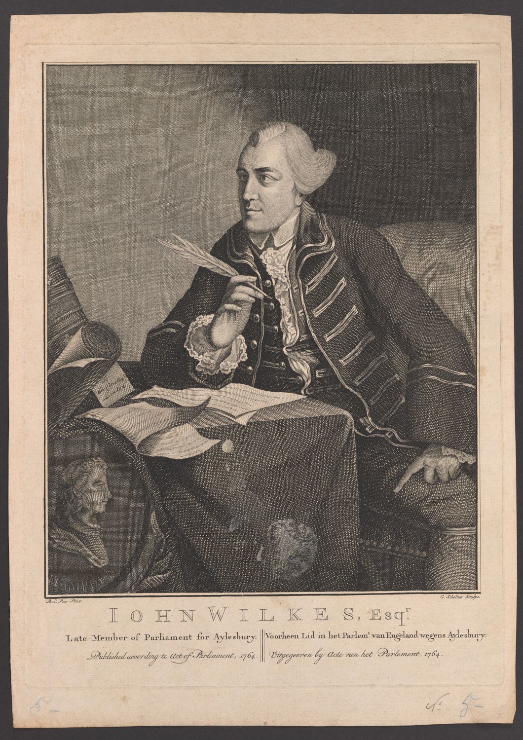 Porträt John Wilkes (1727-1797) (Stiftung Händelhaus, Halle CC BY-NC-SA)