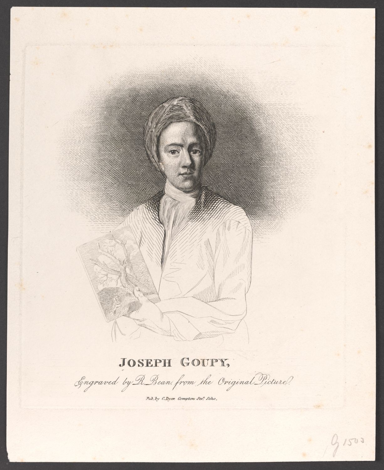 Porträt Joseph Goupy (1689-1769) (Stiftung Händelhaus, Halle CC BY-NC-SA)