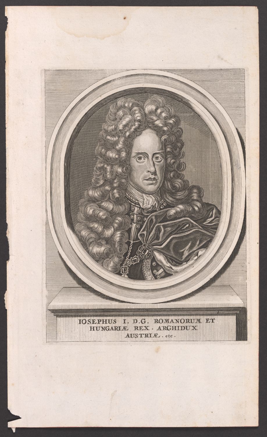 Porträt Joseph I., Kaiser des Heiligen Römischen Reiches (1678-1711) (Stiftung Händelhaus, Halle CC BY-NC-SA)
