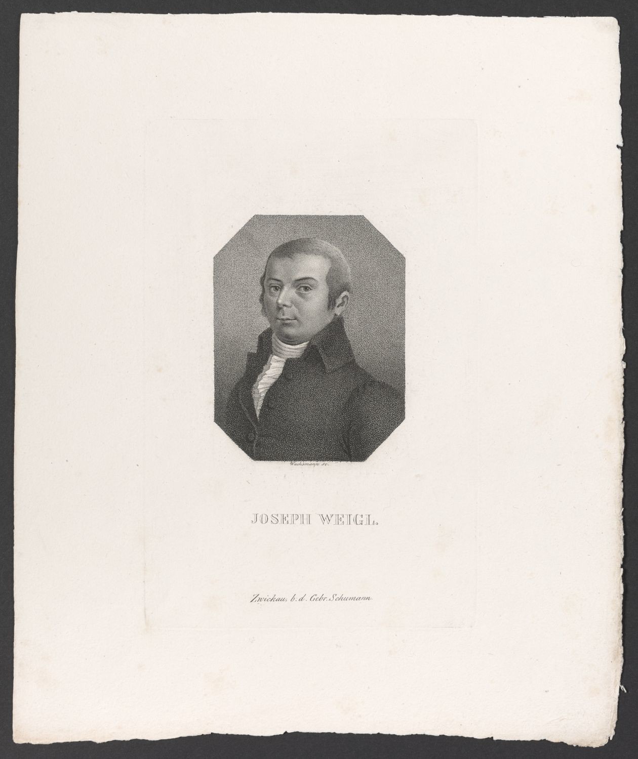 Porträt Joseph Weigl (1766-1846) (Stiftung Händelhaus, Halle CC BY-NC-SA)