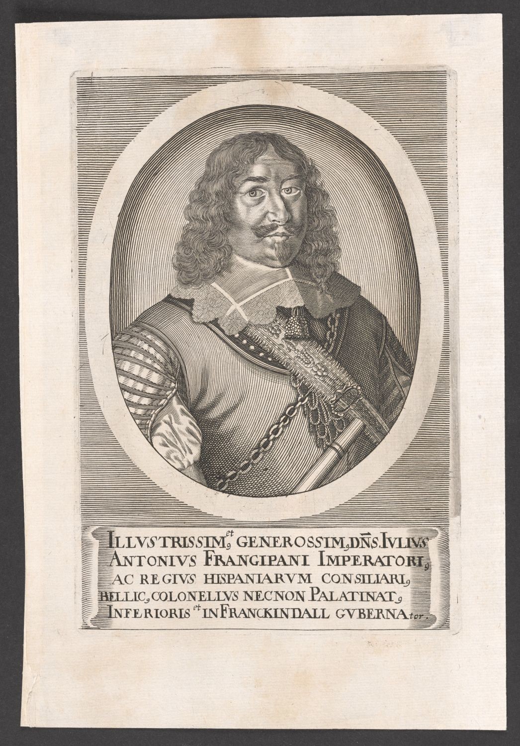 Porträt Julius Anton Graf Frangepan (Frangipani) (vermutlich 1606-1656) (Stiftung Händelhaus, Halle CC BY-NC-SA)