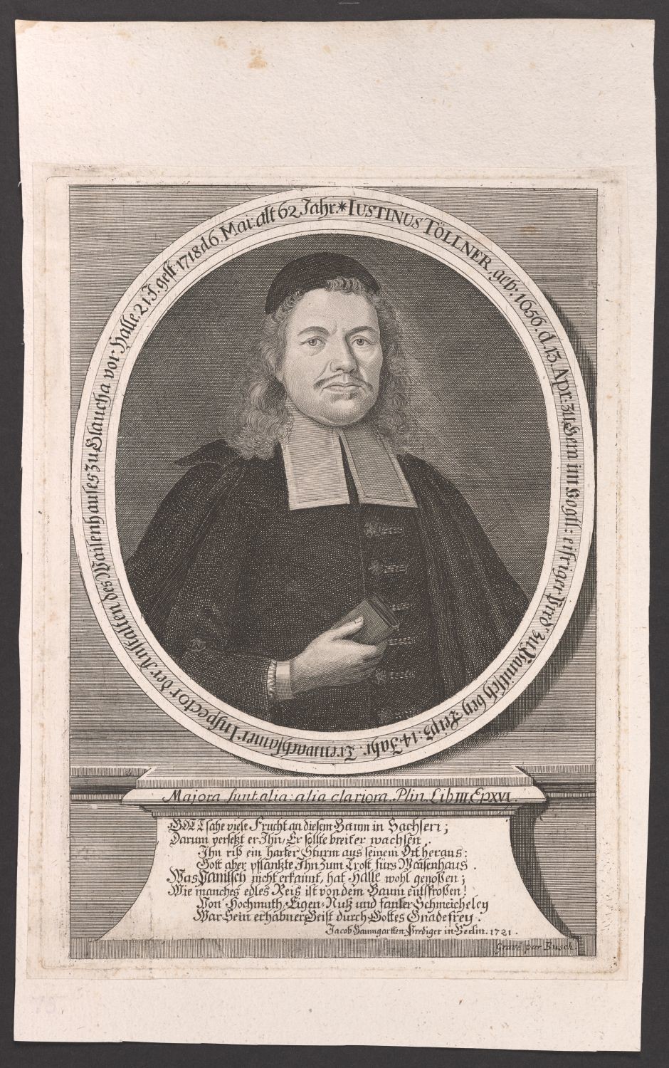 Porträt Justin Töllner (1656-1718) (Stiftung Händelhaus, Halle CC BY-NC-SA)
