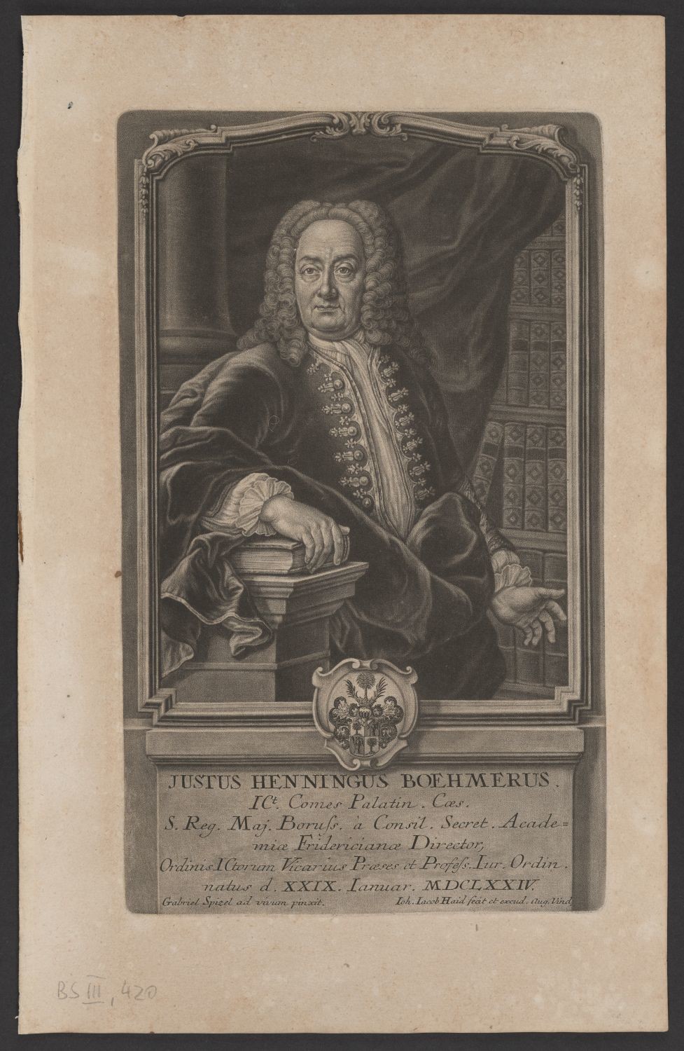Porträt Justus Henning Böhmer (1674-1749) (Stiftung Händelhaus, Halle CC BY-NC-SA)