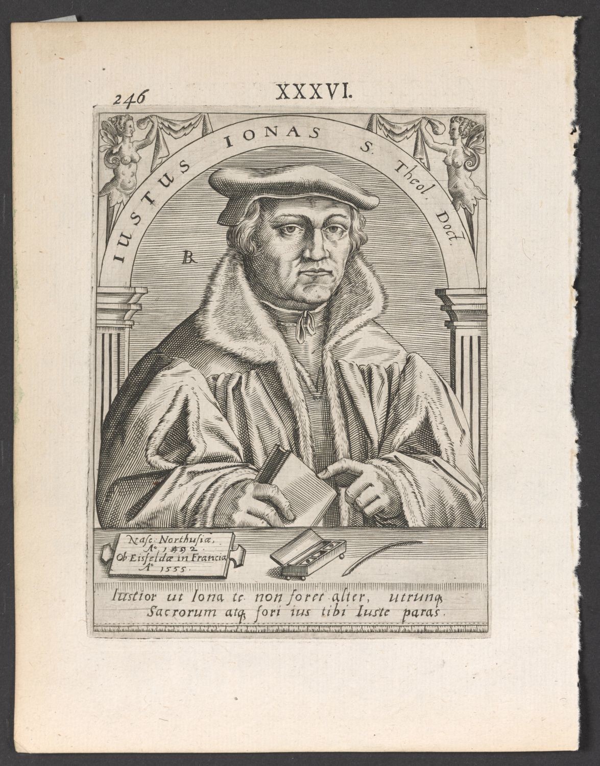Porträt Justus Jonas d. Ä. (1493-1555) (Stiftung Händelhaus, Halle CC BY-NC-SA)