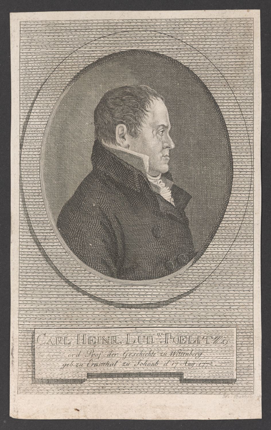 Porträt Karl Heinrich Ludwig Pölitz (1772-1838) (Stiftung Händelhaus, Halle CC BY-NC-SA)