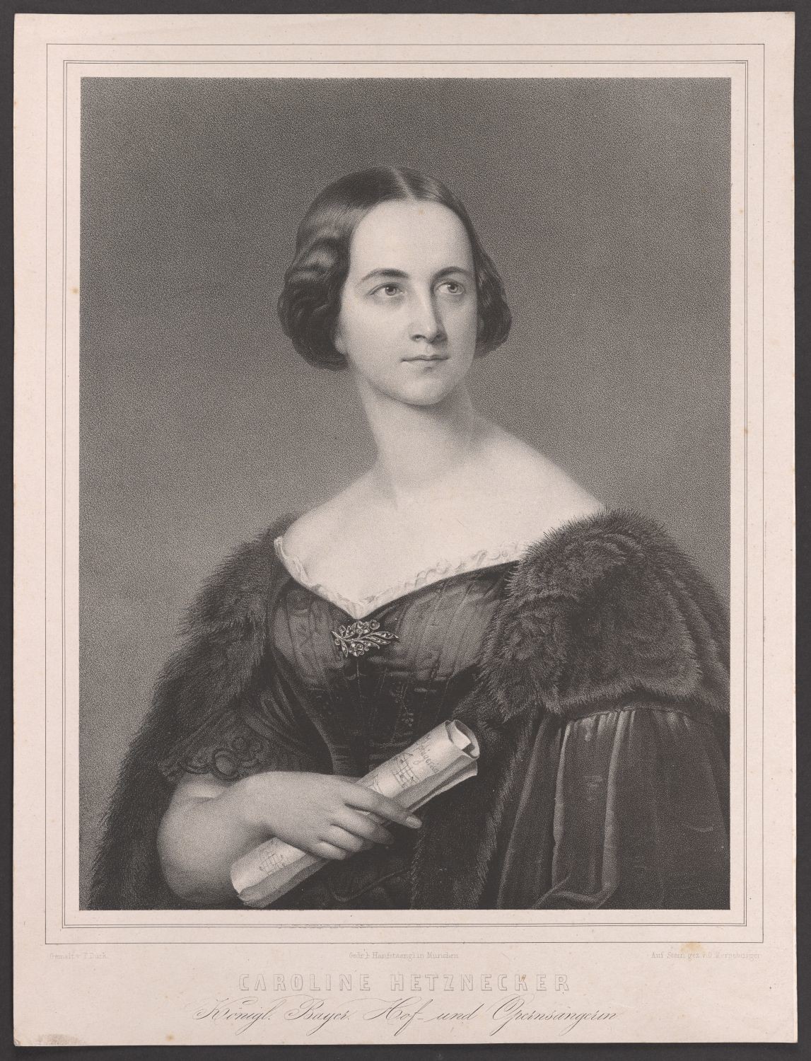 Porträt Karoline Hetzenecker (1822-1888) (Stiftung Händelhaus, Halle CC BY-NC-SA)
