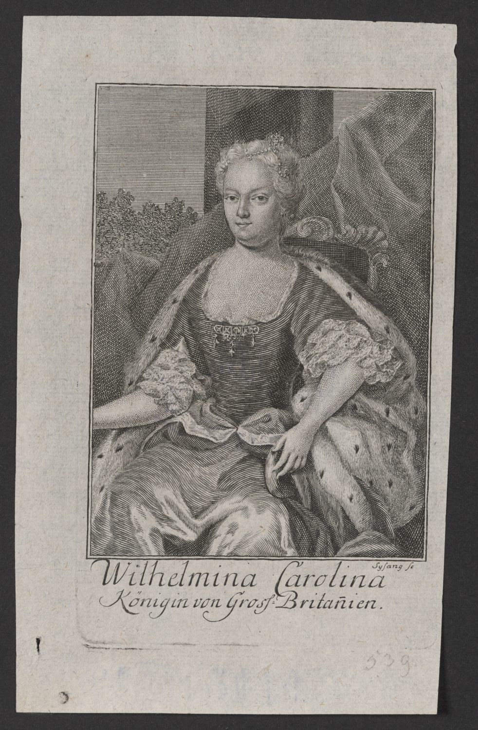Porträt Karoline, Königin von England (1683-1737) (Stiftung Händelhaus, Halle CC BY-NC-SA)