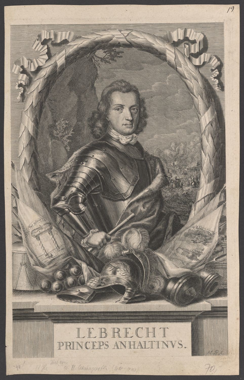 Porträt Lebrecht, Fürst von Anhalt-Bernburg (1669-1727) (Stiftung Händelhaus, Halle CC BY-NC-SA)