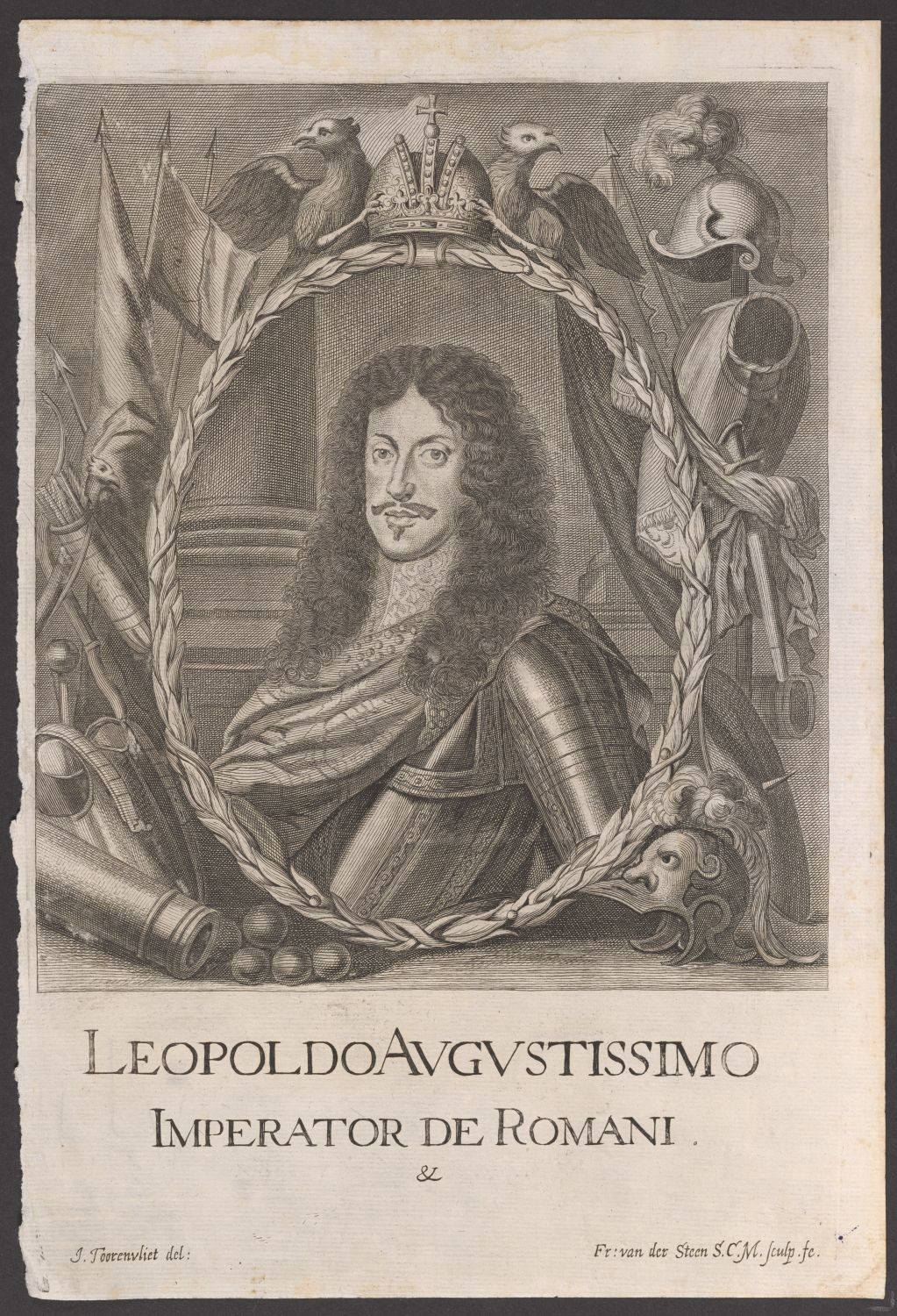 Porträt Leopold I., Kaiser des Heiligen Römischen Reiches (1640-1705) (Stiftung Händelhaus, Halle CC BY-NC-SA)