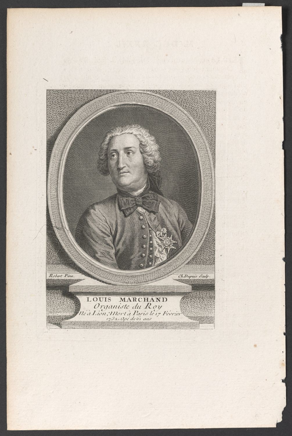 Porträt Louis Marchand (1669-1732) (Stiftung Händelhaus, Halle CC BY-NC-SA)