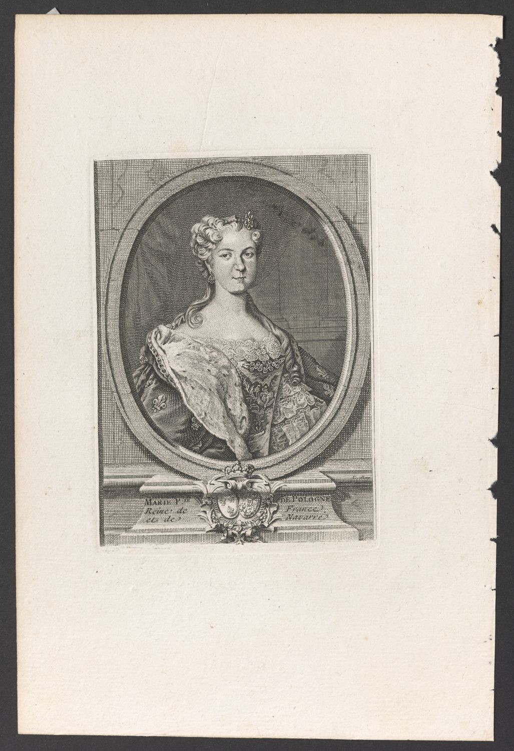 Porträt Maria Leszczynska (1703-1768) (Stiftung Händelhaus, Halle CC BY-NC-SA)