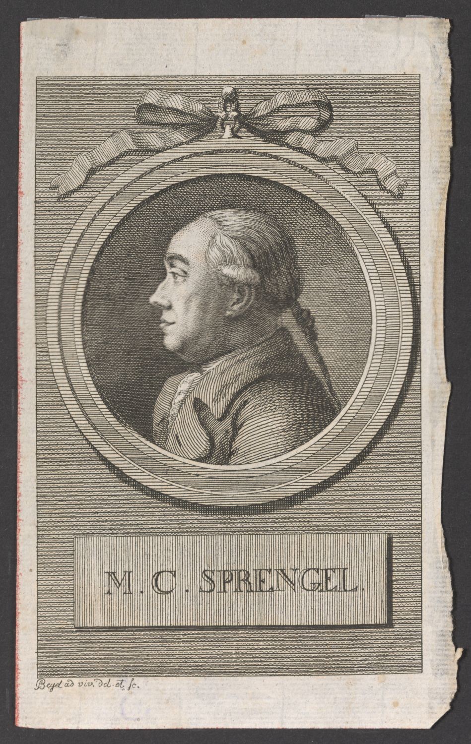 Porträt Matthias Christian Sprengel (1746-1803) (Stiftung Händelhaus, Halle CC BY-NC-SA)