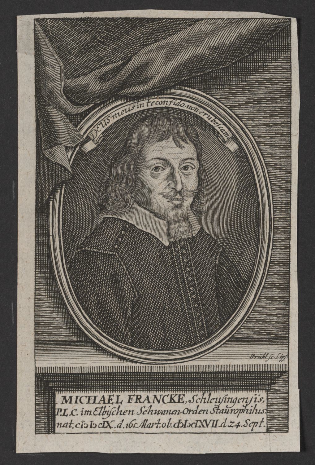 Porträt Michael Franck (1609-1667) (Stiftung Händelhaus, Halle CC BY-NC-SA)