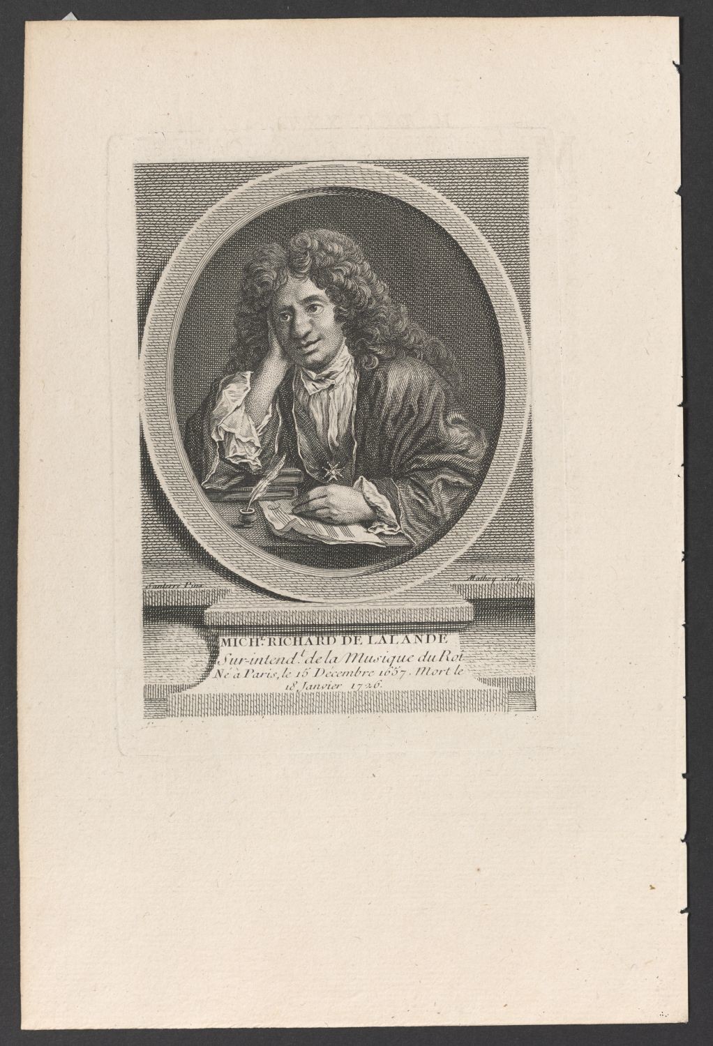 Porträt Michel-Richard Delalande (1657-1726) (Stiftung Händelhaus, Halle CC BY-NC-SA)