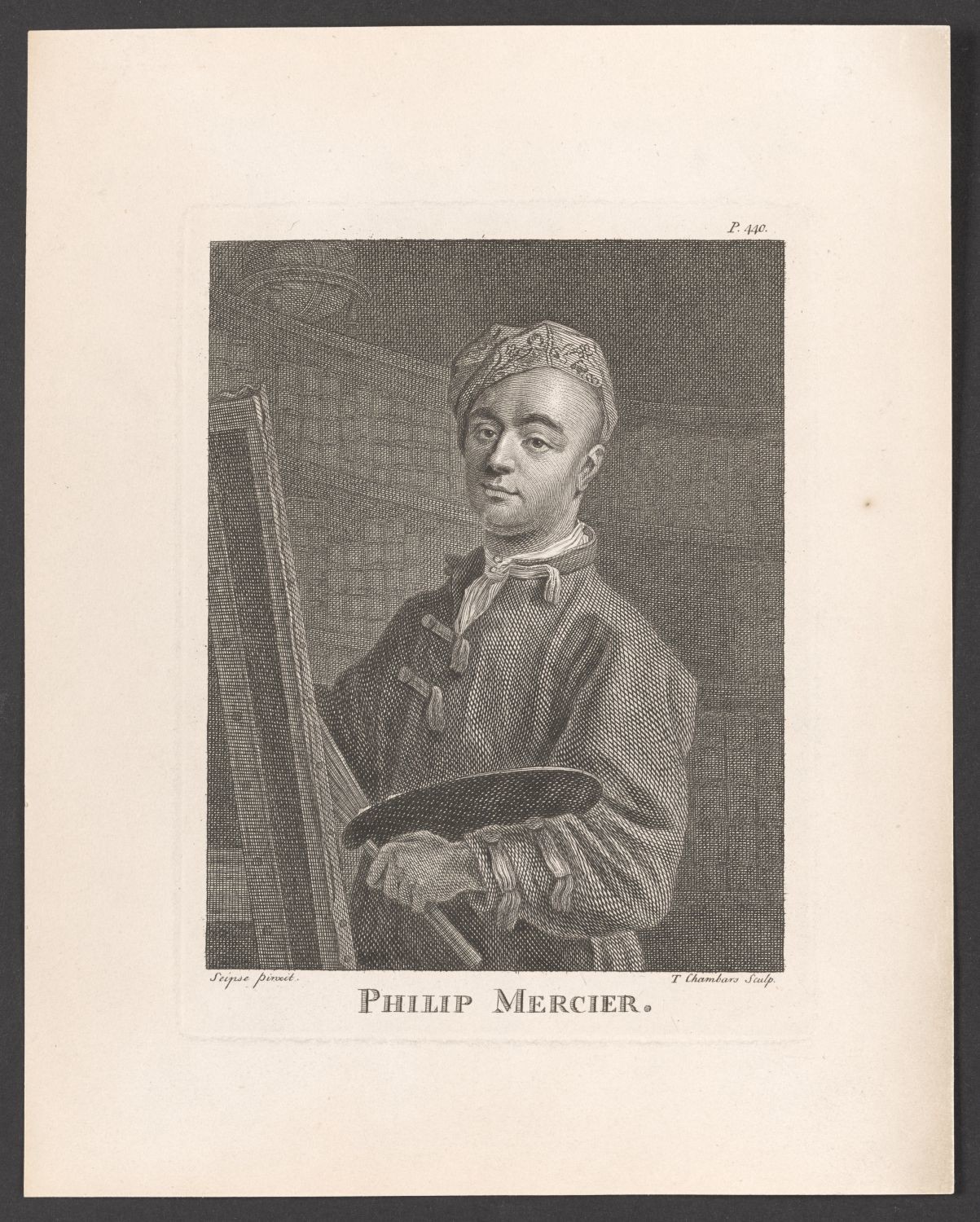 Porträt Philippe Mercier (1689-1760) (Stiftung Händelhaus, Halle CC BY-NC-SA)