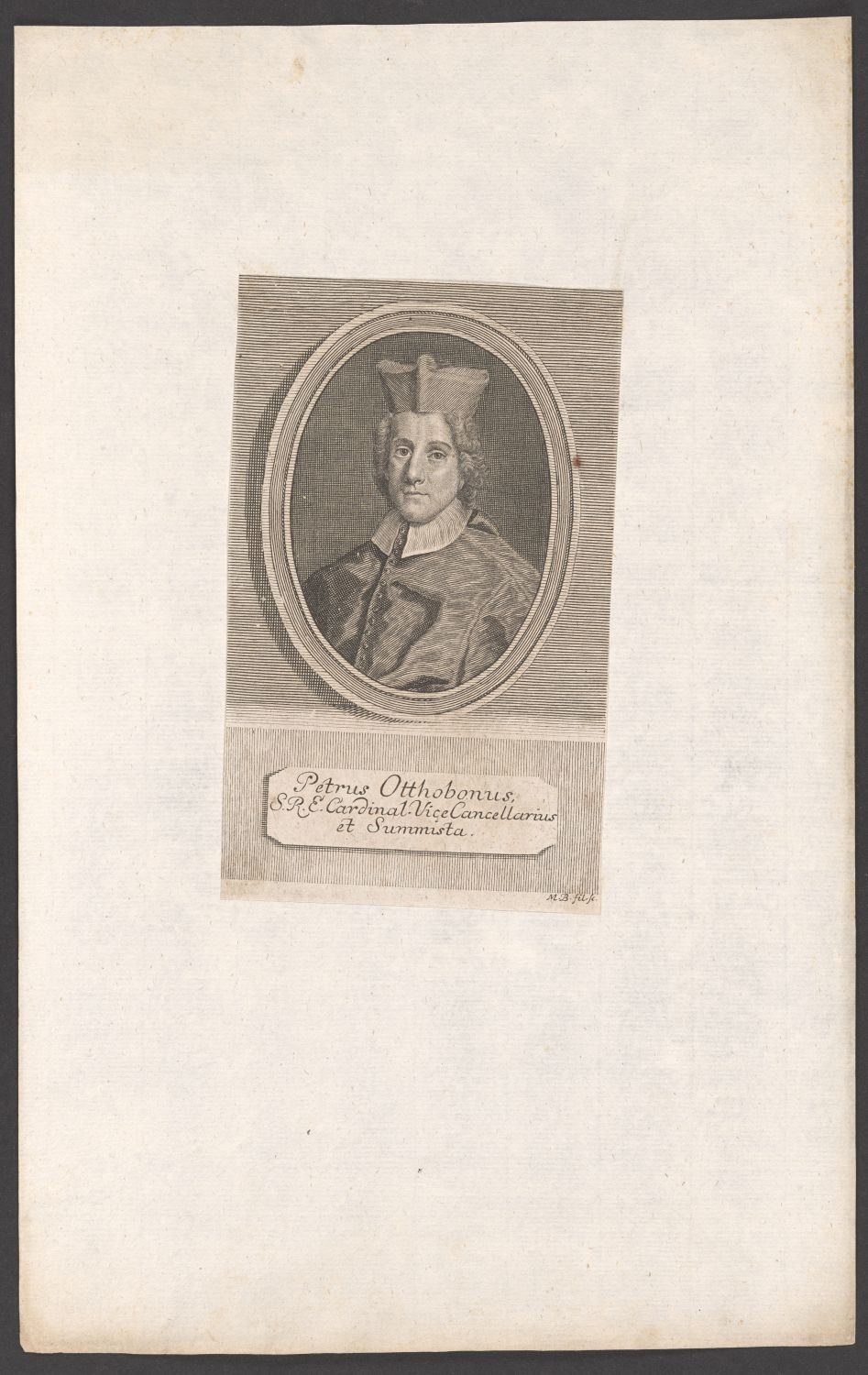 Porträt Pietro Ottoboni (1667-1740) (Stiftung Händelhaus, Halle CC BY-NC-SA)