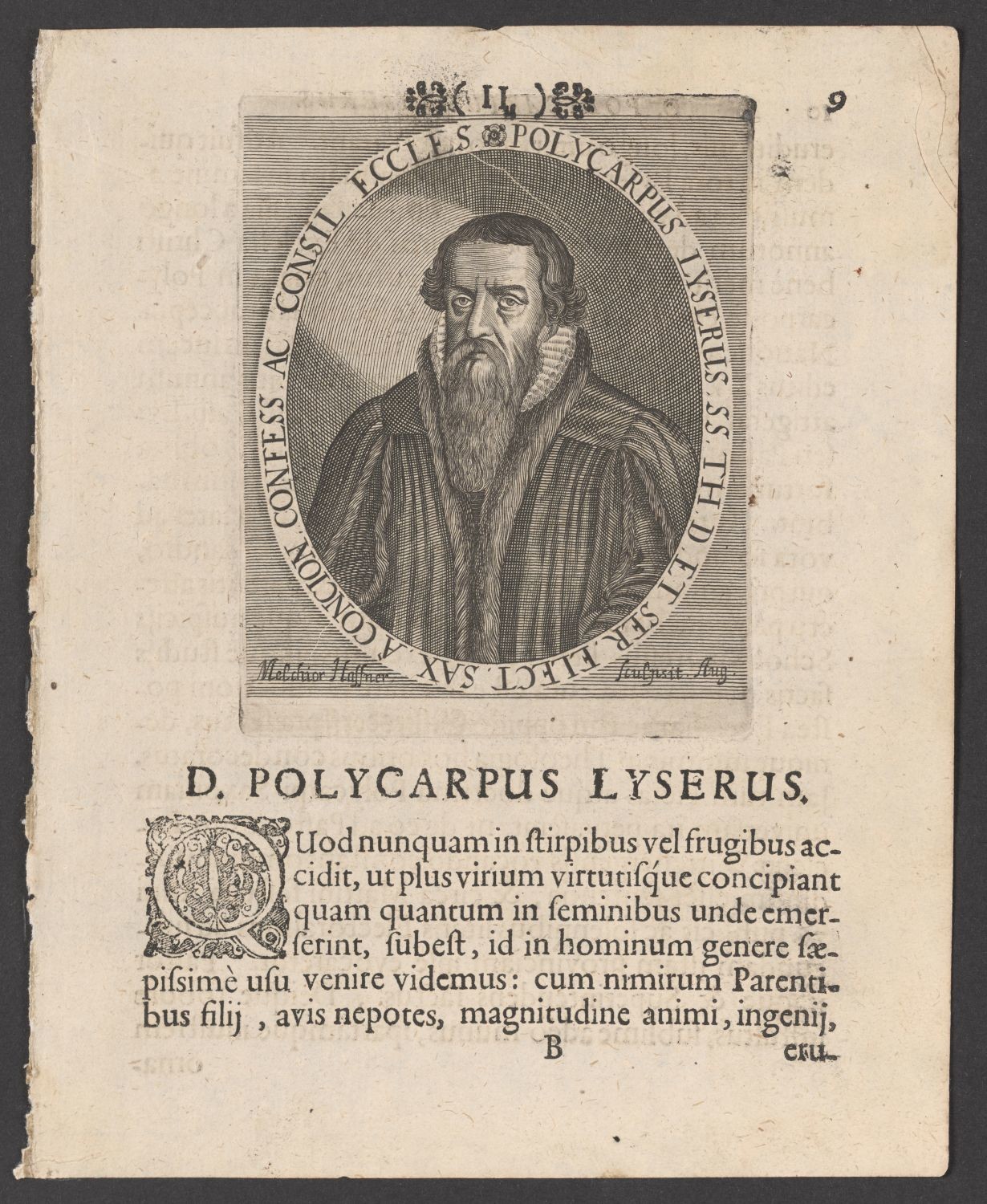 Porträt Polycarp Leyser d.Ä. (1552-1610) (Stiftung Händelhaus, Halle CC BY-NC-SA)