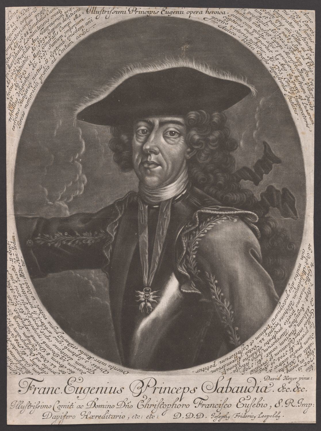 Porträt Prinz Eugen von Savoyen-Carignan (1663-1736) (Stiftung Händelhaus, Halle CC BY-NC-SA)